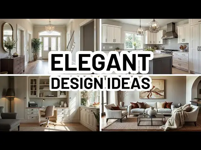 'Video thumbnail for ELEGANT DESIGN IDEAS - Elegant Design Made Easy: Practical Tips for a Stylish Home'