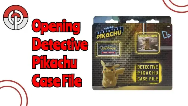 'Video thumbnail for Pokémon TCG Detective Pikachu Case File Box Opening'