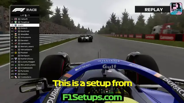 'Video thumbnail for F1 23 Belgium (Spa) Setup'