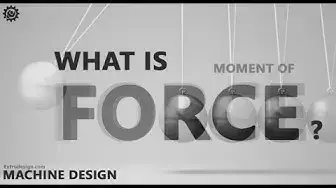 'Video thumbnail for What is Force, Moment of Force?'