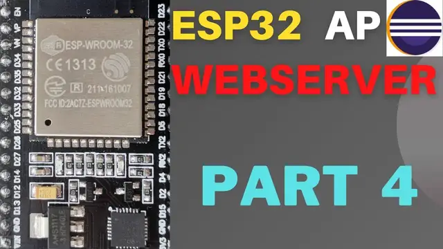 'Video thumbnail for ESP32 WEBSERVER using AP PART 4 || ESP -- IDF'