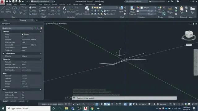 'Video thumbnail for How to measure a 2d distance or draw a flat line at a specific elevation'