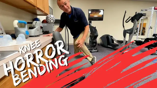 'Video thumbnail for Bending Knee 6-Weeks After Knee Replacement'
