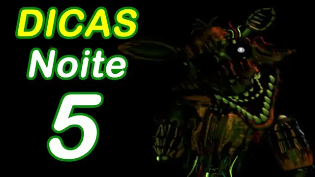 'Video thumbnail for Como passar a noite 5 de FNAF 3'