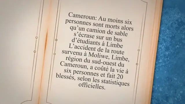 'Video thumbnail for Au moins six personnes sont mortes - Goodkira'