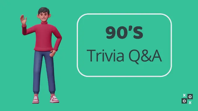 'Video thumbnail for 1990's Trivia Quiz (Music, Film and TV)'
