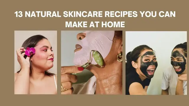 'Video thumbnail for 13 Natural Skincare Recipes You Can Make at Home | Best home ingredients for glowing skin |'