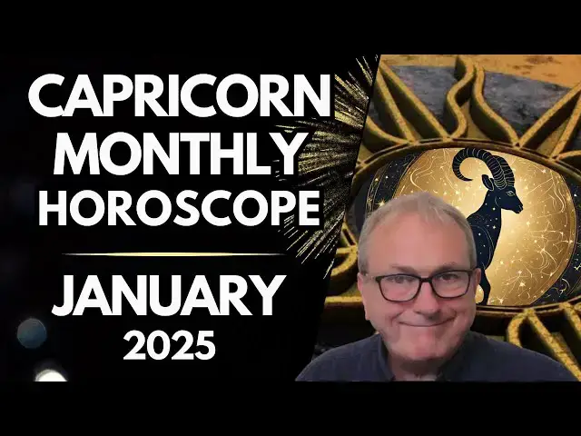 'Video thumbnail for Capricorn Monthly Horoscope January 2025'