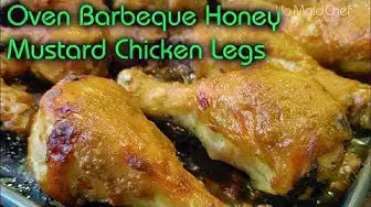 'Video thumbnail for Oven Barbeque Honey Mustard Chicken Legs | Dining In With Danielle'