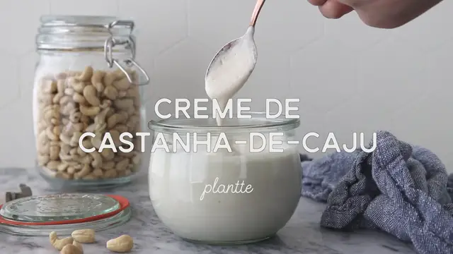 'Video thumbnail for Creme de Castanha-de-Caju'