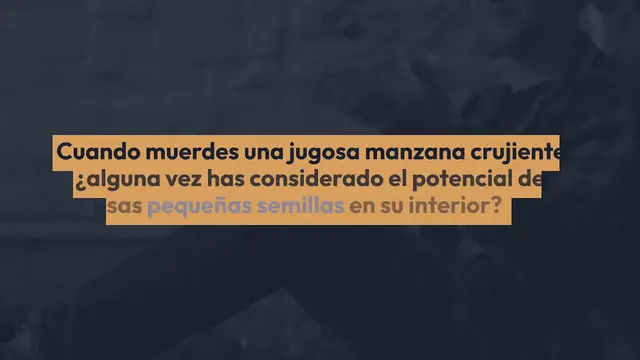 'Video thumbnail for 5 Pasos simples para crecer semillas de manzana'