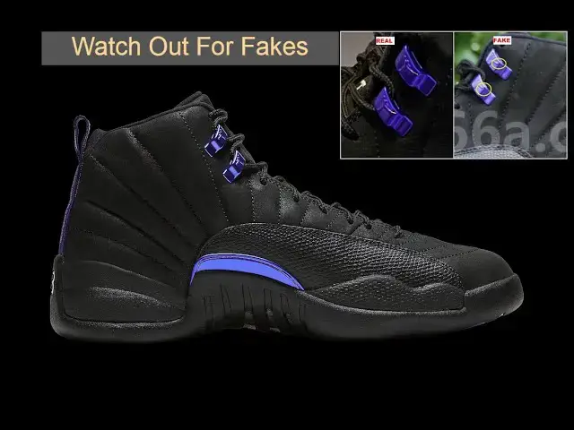 'Video thumbnail for Air Jordan 12 Dark Concord How Many Pairs Made, Resell & Watch Out For Fake Pairs'
