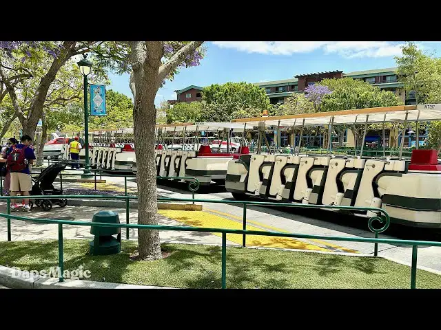 'Video thumbnail for Mickey & Friends and Pixar Pals Tram Ride | Disneyland Resort 70th Celebration 4K'