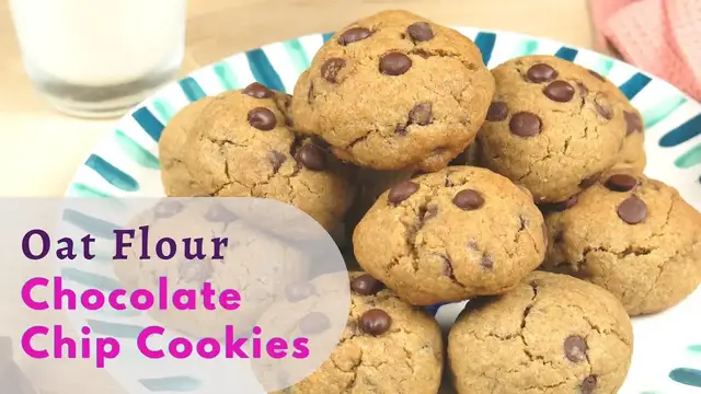 'Video thumbnail for Fresh Baked Oat Flour Chocolate Chip Cookies: Quick, Easy, and Delicious!'