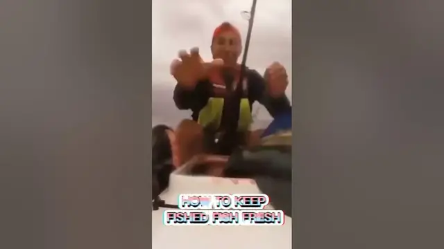 'Video thumbnail for How to (not) keep fish fresh #fail #fishing #shorts'