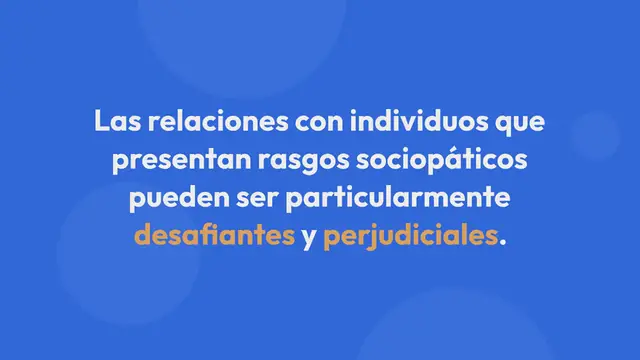 'Video thumbnail for 6 signos alarmantes de que estás en una relación con un sociópata encubierto'