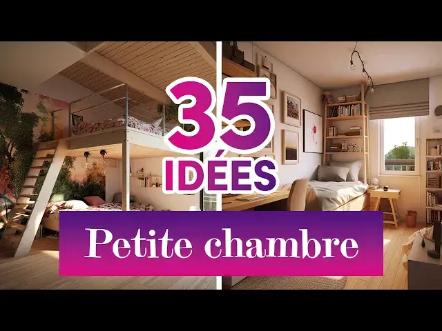 'Video thumbnail for Petite Chambre 9m2 : 35 Solutions d'Aménagement et Déco Inédites – Decorazine'
