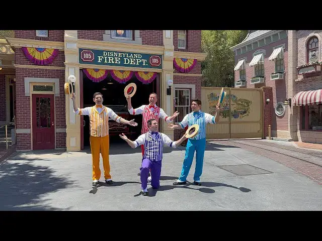 'Video thumbnail for Dapper Dans on National Barbershop Appreciation Day | Disneyland Resort 2025'