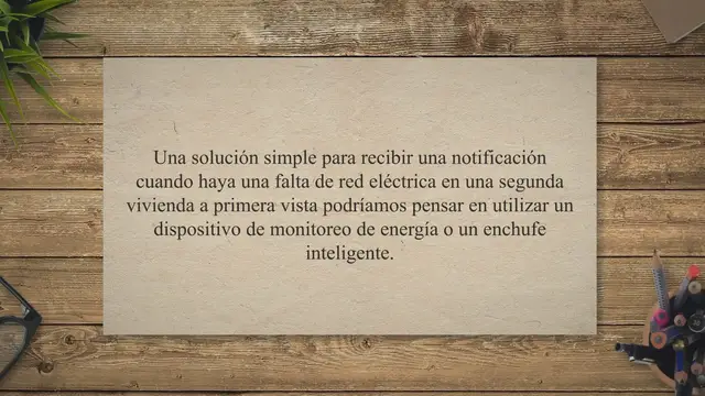 'Video thumbnail for Como estar avisado si nos falta la red de corriente alterna en una vivienda'