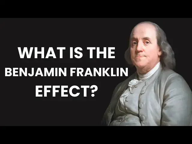 'Video thumbnail for What Is the Benjamin Franklin Effect?'