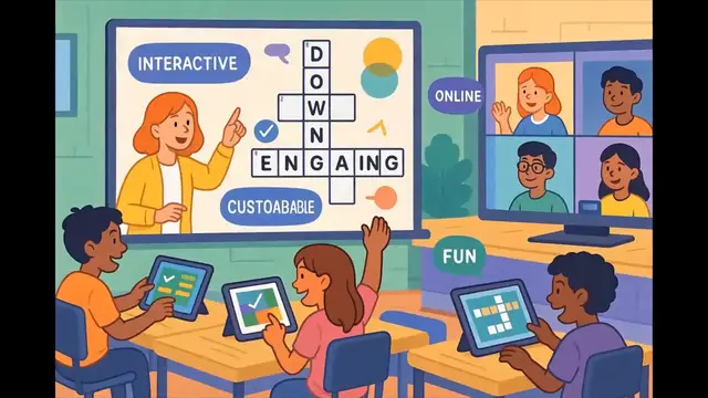 'Video thumbnail for Interactive Crossword Tools to Boost Student Engagement'