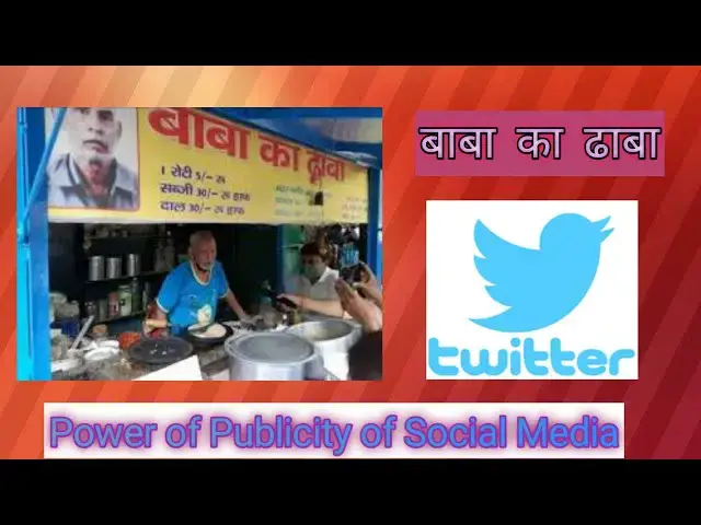 'Video thumbnail for Power of Social Media | Baba Ka Dhaba | Power of YouTube | Latest Trend on Social Media'