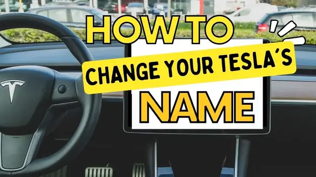 'Video thumbnail for How To Change Your Telsa Name'
