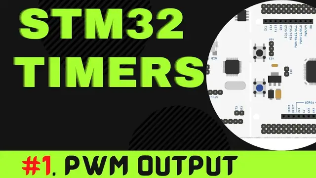 'Video thumbnail for STM32 TIMERS #1. PWM Output || DMA'