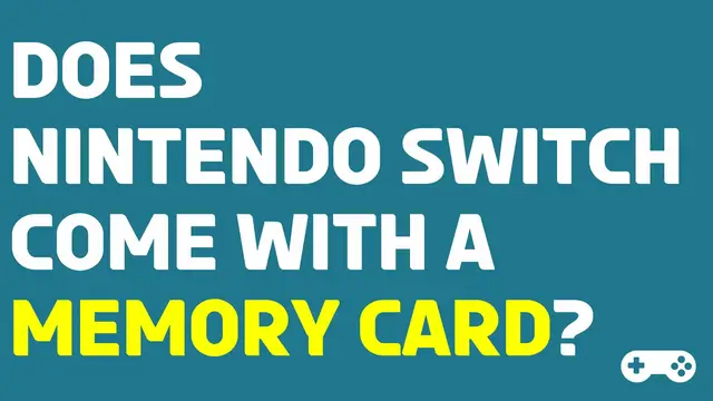 'Video thumbnail for Does Nintendo Switch Come With A Memory Card?'