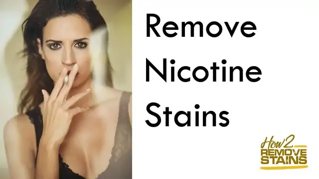 'Video thumbnail for How to remove nicotine stains from hands and nails'