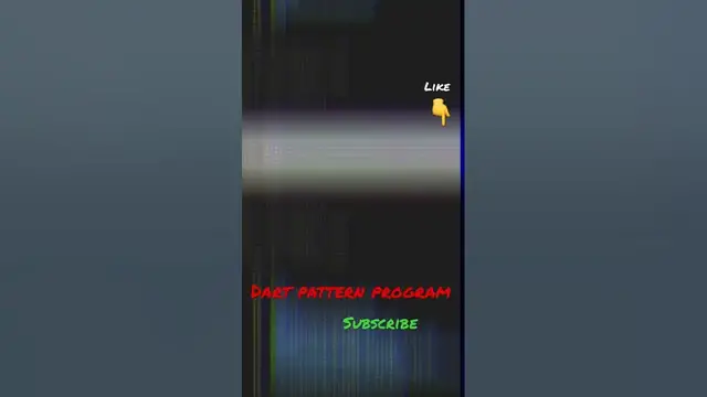'Video thumbnail for Rotated pyramid number pattern #short #dart #flutter #starpattern #programming'