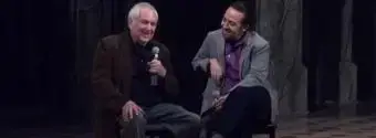 'Video thumbnail for TV Exclusive: Lin-Manuel Miranda Talkback w/ John Kander at THE VISIT- Part 1'