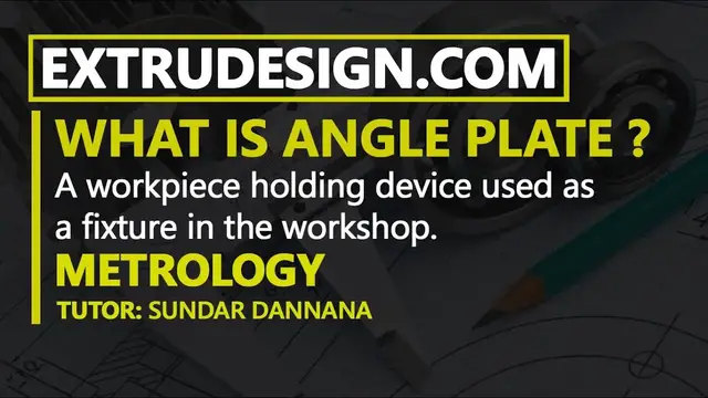 'Video thumbnail for Angle plate| what is Angle plate in Metrology?'