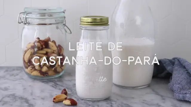 'Video thumbnail for Leite de Castanha-do-Pará'