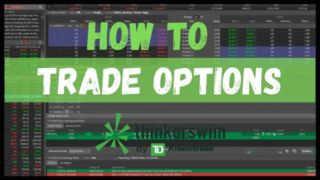 'Video thumbnail for How to Trade Options on ThinkorSwim (Step by Step) | Beginner Tutorial'