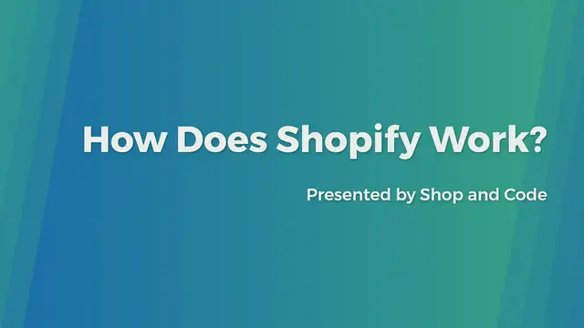 'Video thumbnail for How does Shopify Work?'
