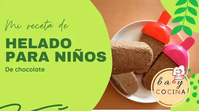 'Video thumbnail for Helado de Chocolate para Niños | Solo 4 Ingredientes ¡Súper Rico y Fácil!'