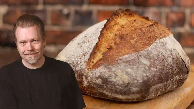 'Video thumbnail for Homemade Yeasted Artisan Bread | How to make bread | Foodgeek Baking'