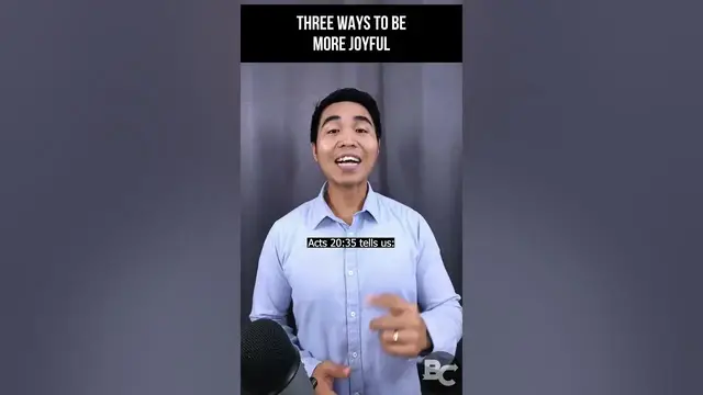 'Video thumbnail for 3 Ways to be More Joyful'