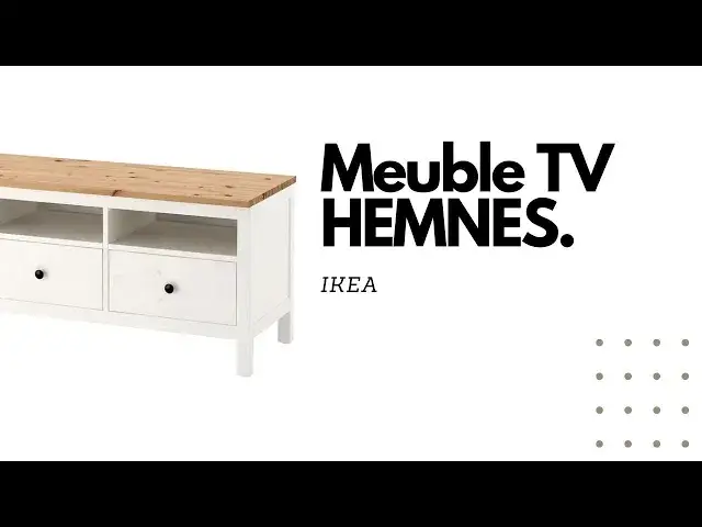 'Video thumbnail for Avis du Meuble TV HEMNES - IKEA'
