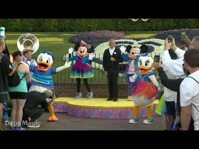 'Video thumbnail for Disneyland Opening Moment on 70th Birthday'