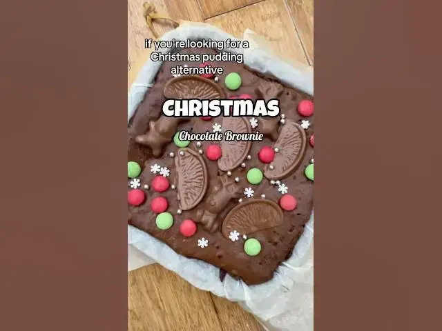 'Video thumbnail for Christmas Chocolate Brownie'