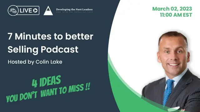 'Video thumbnail for 7 Minutes to Better Selling Podcast - S2 - Ep.7'