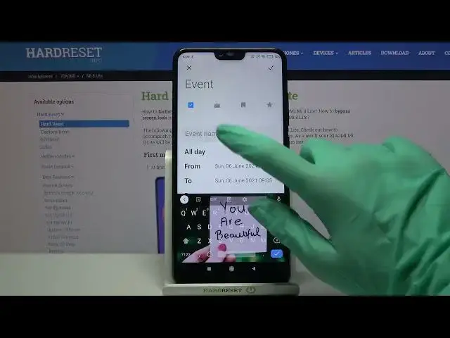 'Video thumbnail for How to Add Event to Calendar in XIAOMI Mi 8 Lite – Use Google Calendar'