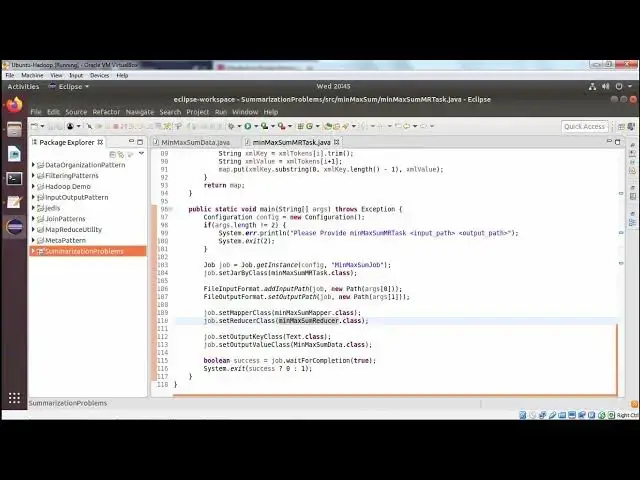 'Video thumbnail for MapReduce and Design Patterns - Min Max Count MapReduce'