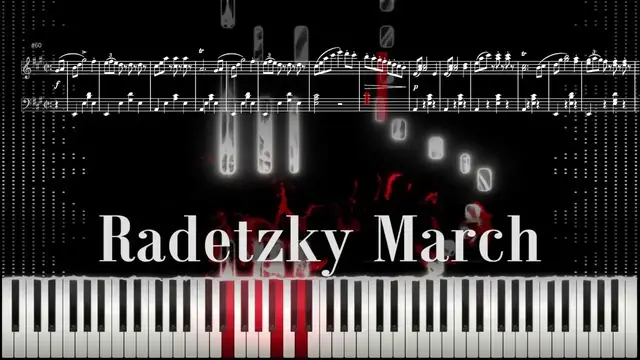 'Video thumbnail for "Radetsky March" Piano Tutorial | Sheet Music | Johann Strauss Sr. Op. 228'
