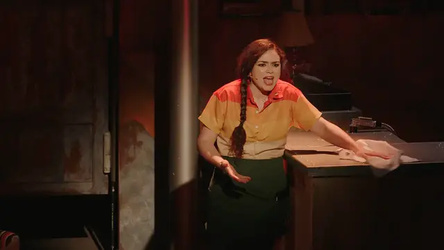 'Video thumbnail for Video: First Look at Jackie Burns, Ashley Pérez Flanagan & More in COWBOY BOB at Alley Theatre'