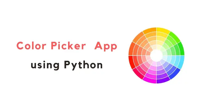 'Video thumbnail for Color Picker App Using Python Programming | Python beginner projects'
