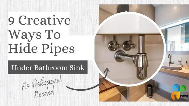 'Video thumbnail for 9 Creative Ways To Hide Pipes Under Bathroom Sinks'