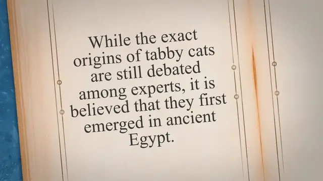 'Video thumbnail for Tabby Tales: Unveiling the Enigmatic Origins, Quirky Traits, and Fascinating Facts of Tabby Cats'